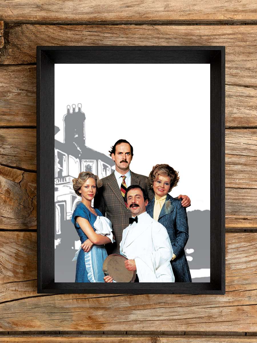 Fawlty Towers Dizi Tablo Siyah Çerçeveli Dizi Poster Duvar Tablo