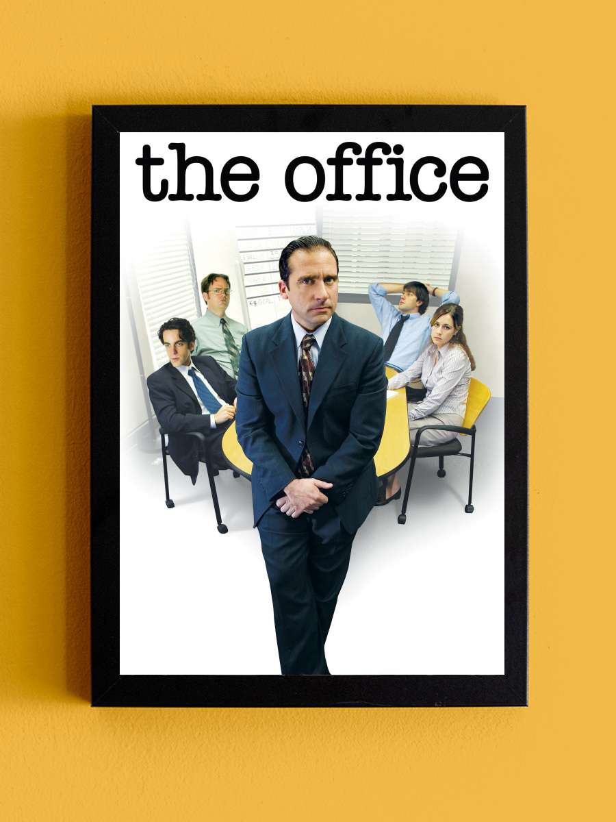 ‎Ofis‎ - The Office Dizi Tablo Siyah Çerçeveli Dizi Poster Duvar Tablo