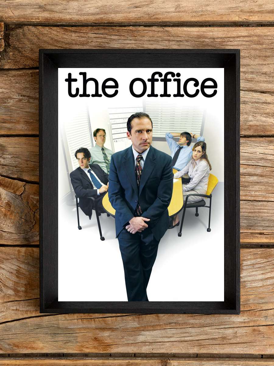 ‎Ofis‎ - The Office Dizi Tablo Siyah Çerçeveli Dizi Poster Duvar Tablo