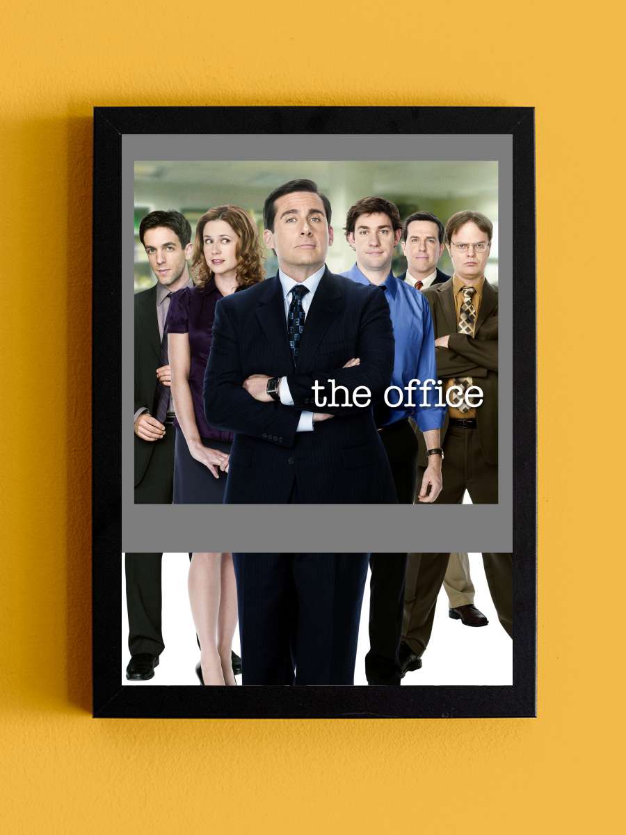 ‎Ofis‎ - The Office Dizi Tablo Siyah Çerçeveli Dizi Poster Duvar Tablo