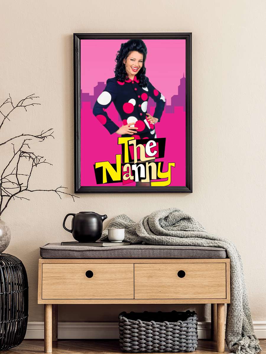 The Nanny Dizi Tablo Siyah Çerçeveli Dizi Poster Duvar Tablo