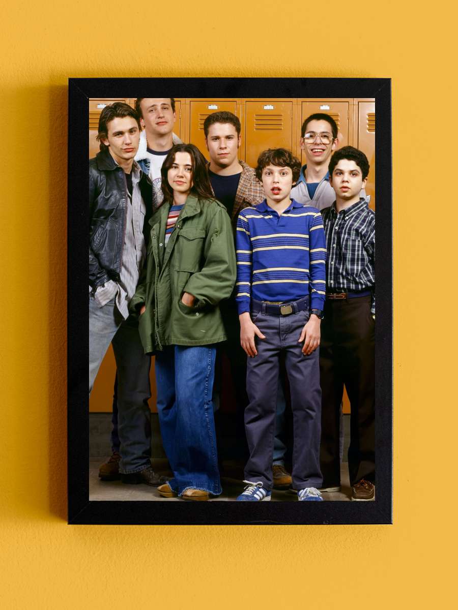 Freaks and Geeks Dizi Tablo Siyah Çerçeveli Dizi Poster Duvar Tablo