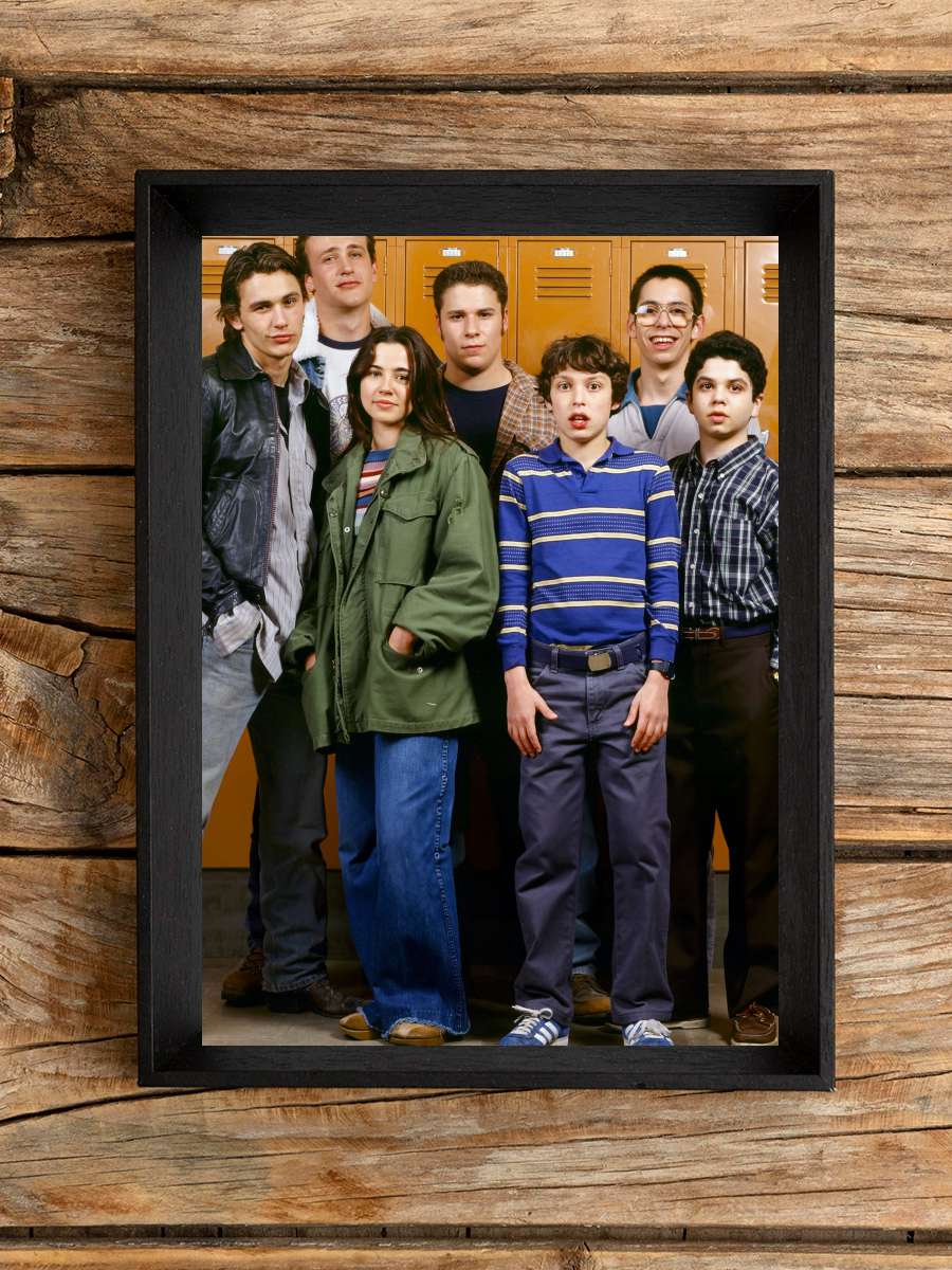 Freaks and Geeks Dizi Tablo Siyah Çerçeveli Dizi Poster Duvar Tablo