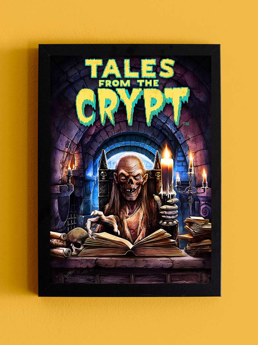 Tales from the Crypt Dizi Tablo Siyah Çerçeveli Dizi Poster Duvar Tablo