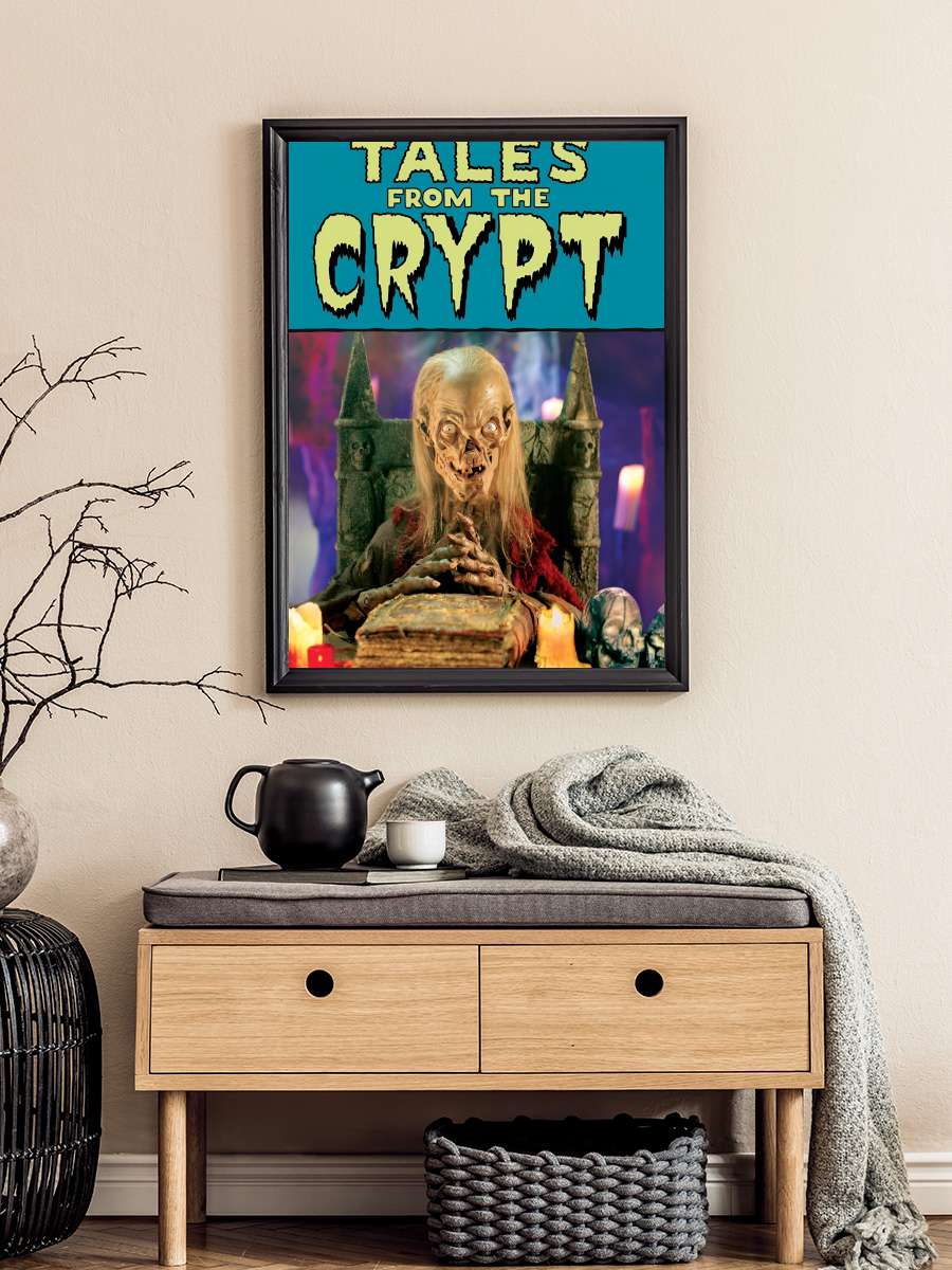 Tales from the Crypt Dizi Tablo Siyah Çerçeveli Dizi Poster Duvar Tablo