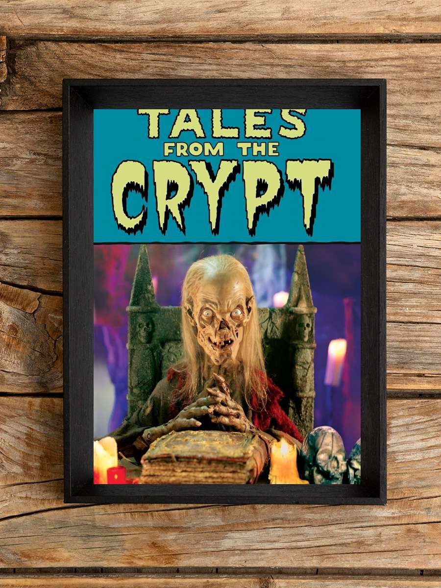 Tales from the Crypt Dizi Tablo Siyah Çerçeveli Dizi Poster Duvar Tablo