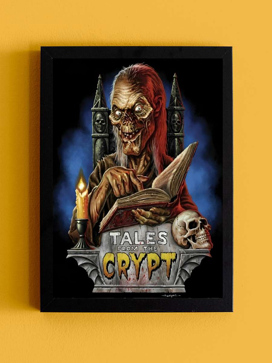 Tales from the Crypt Dizi Tablo Siyah Çerçeveli Dizi Poster Duvar Tablo