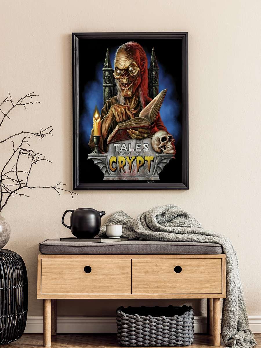 Tales from the Crypt Dizi Tablo Siyah Çerçeveli Dizi Poster Duvar Tablo