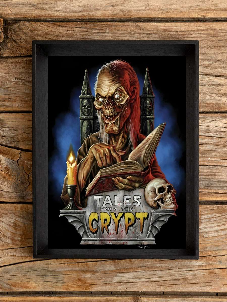 Tales from the Crypt Dizi Tablo Siyah Çerçeveli Dizi Poster Duvar Tablo