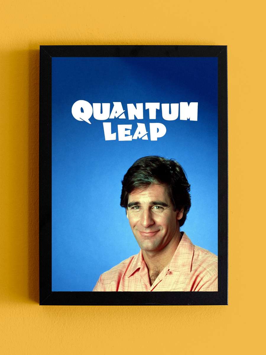 Quantum Leap Dizi Tablo Siyah Çerçeveli Dizi Poster Duvar Tablo