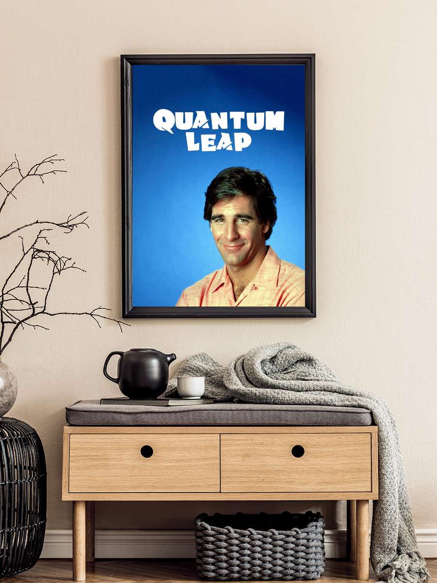 Quantum Leap Dizi Tablo Siyah Çerçeveli Dizi Poster Duvar Tablo