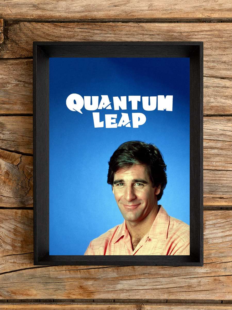 Quantum Leap Dizi Tablo Siyah Çerçeveli Dizi Poster Duvar Tablo