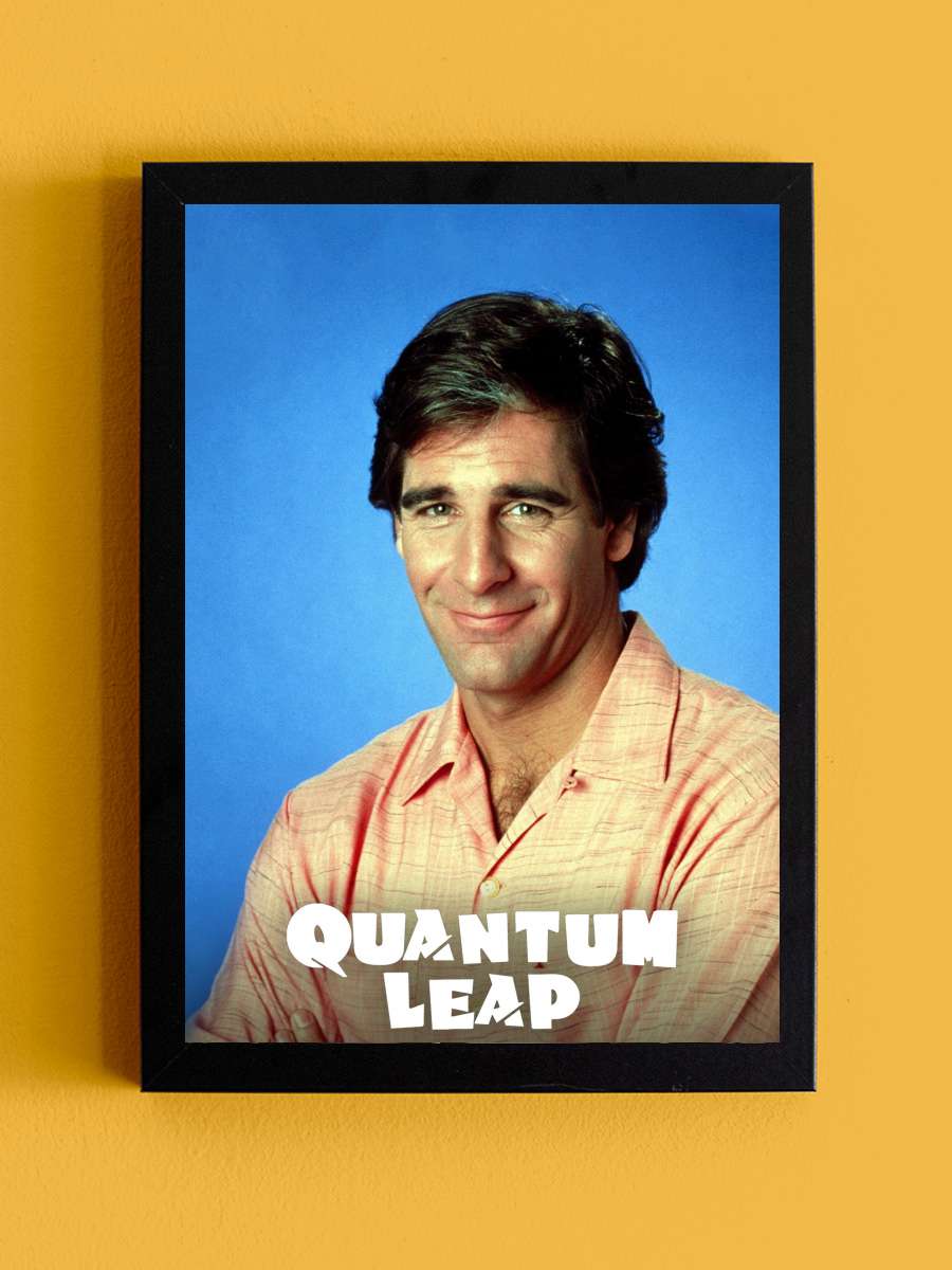 Quantum Leap Dizi Tablo Siyah Çerçeveli Dizi Poster Duvar Tablo