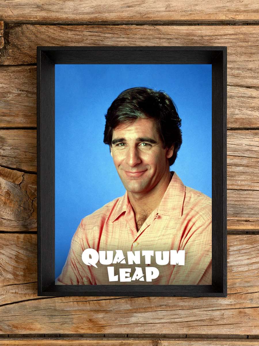 Quantum Leap Dizi Tablo Siyah Çerçeveli Dizi Poster Duvar Tablo