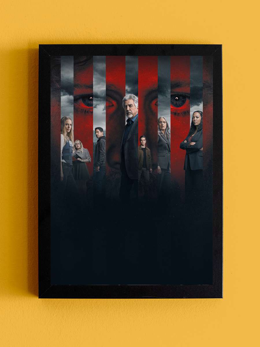 Criminal Minds Dizi Tablo Siyah Çerçeveli Dizi Poster Duvar Tablo