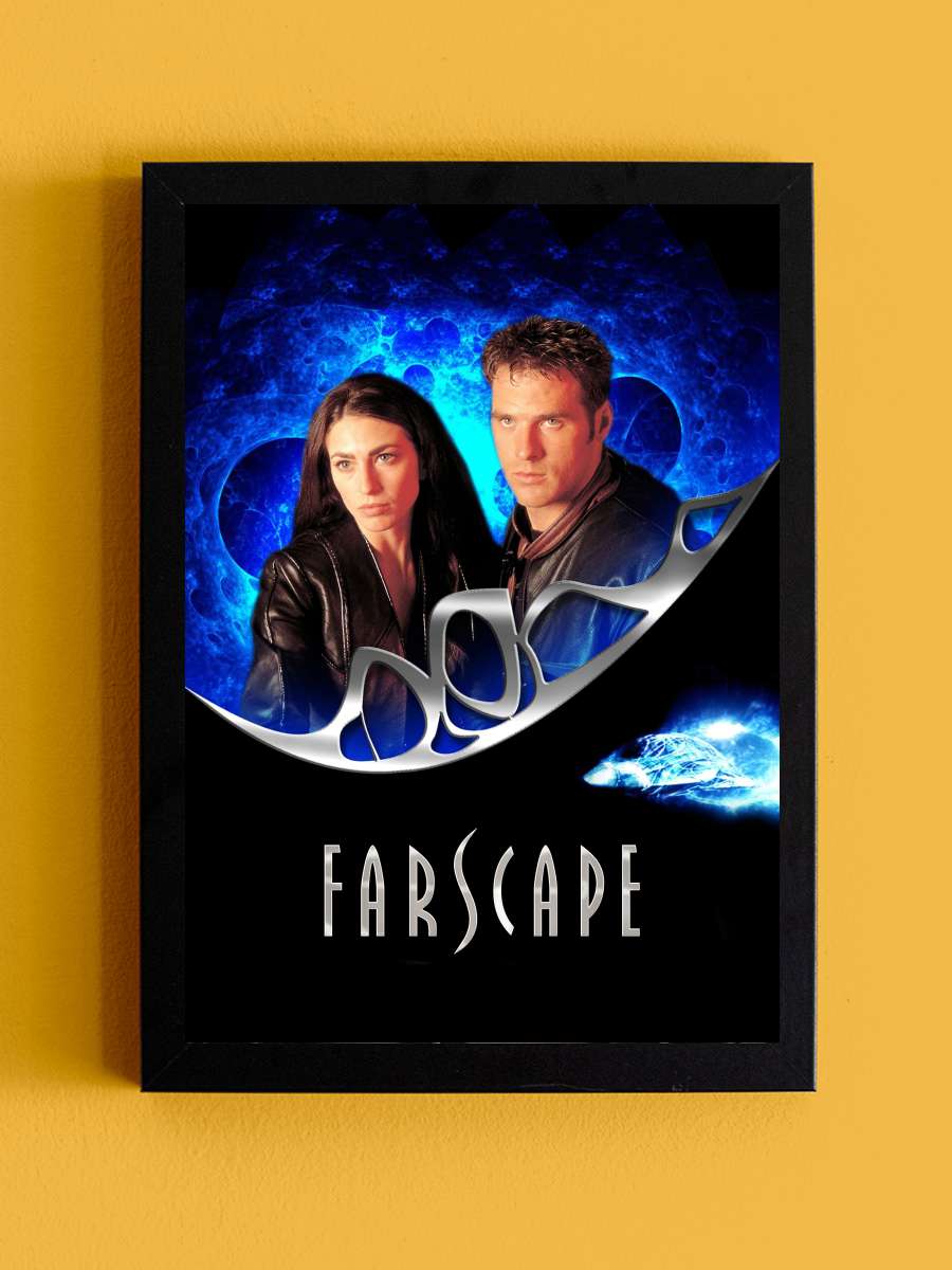 Farscape Dizi Tablo Siyah Çerçeveli Dizi Poster Duvar Tablo