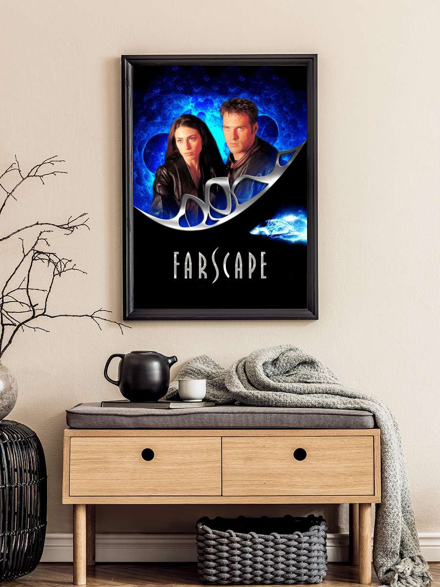 Farscape Dizi Tablo Siyah Çerçeveli Dizi Poster Duvar Tablo