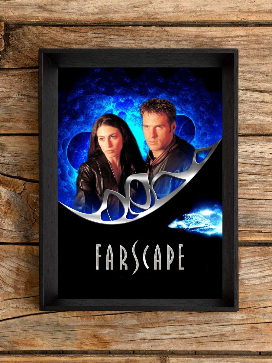 Farscape Dizi Tablo Siyah Çerçeveli Dizi Poster Duvar Tablo