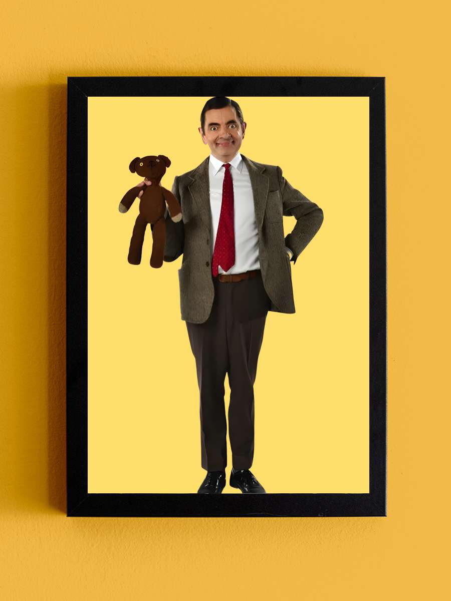 Mr. Bean Dizi Tablo Siyah Çerçeveli Dizi Poster Duvar Tablo