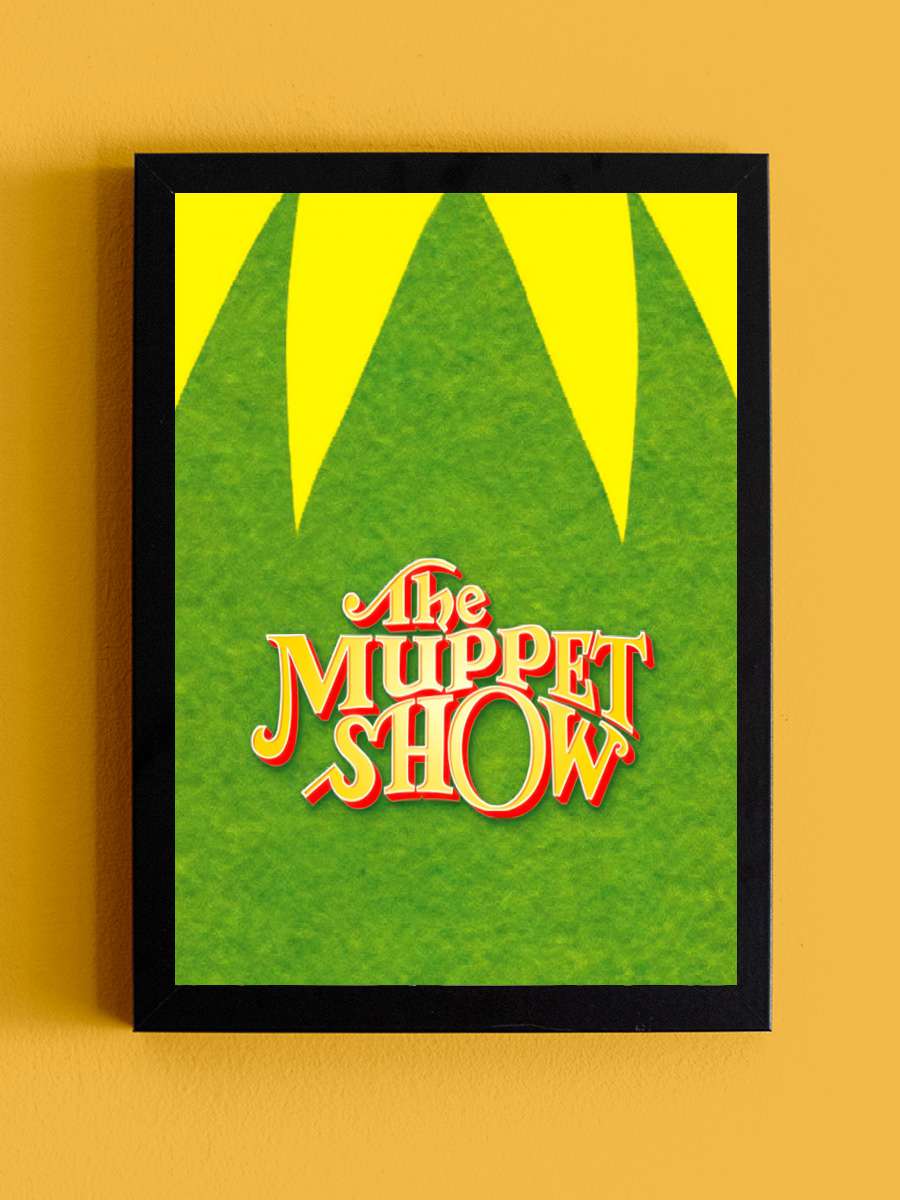 Muppet Şov - The Muppet Show Dizi Tablo Siyah Çerçeveli Dizi Poster Duvar Tablo