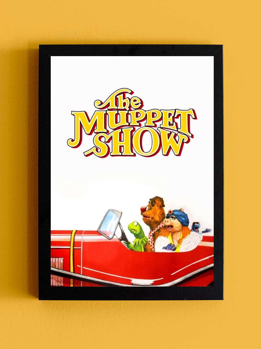 Muppet Şov - The Muppet Show Dizi Tablo Siyah Çerçeveli Dizi Poster Duvar Tablo