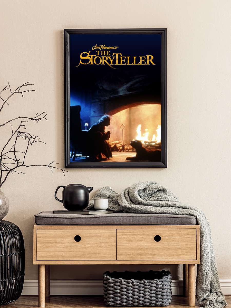 The Storyteller Dizi Tablo Siyah Çerçeveli Dizi Poster Duvar Tablo