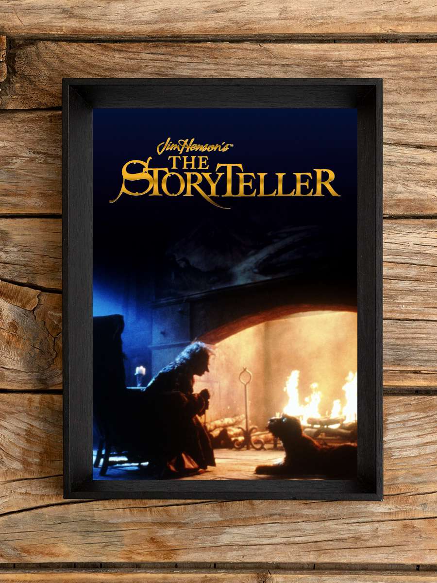 The Storyteller Dizi Tablo Siyah Çerçeveli Dizi Poster Duvar Tablo