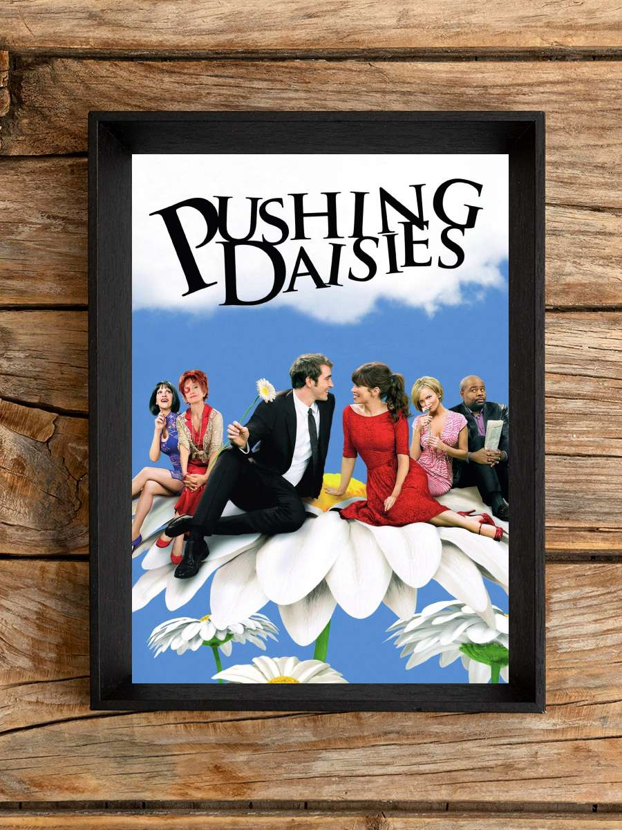 Pushing Daisies Dizi Tablo Siyah Çerçeveli Dizi Poster Duvar Tablo