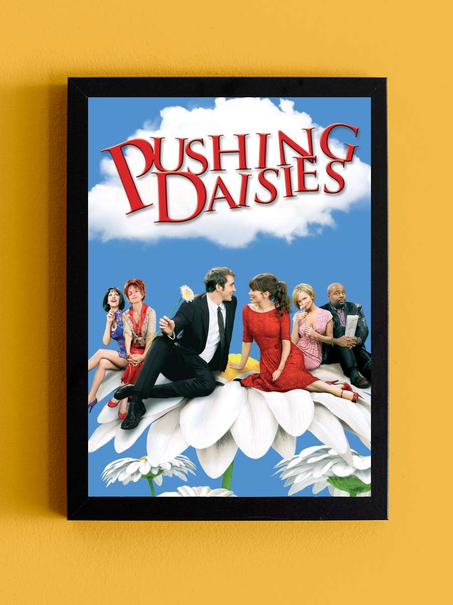 Pushing Daisies Dizi Tablo Siyah Çerçeveli Dizi Poster Duvar Tablo