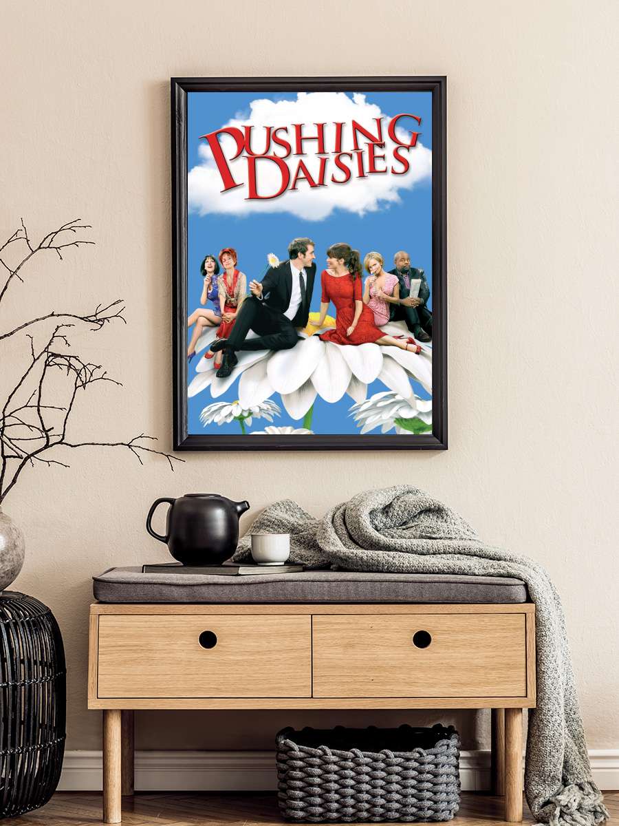 Pushing Daisies Dizi Tablo Siyah Çerçeveli Dizi Poster Duvar Tablo