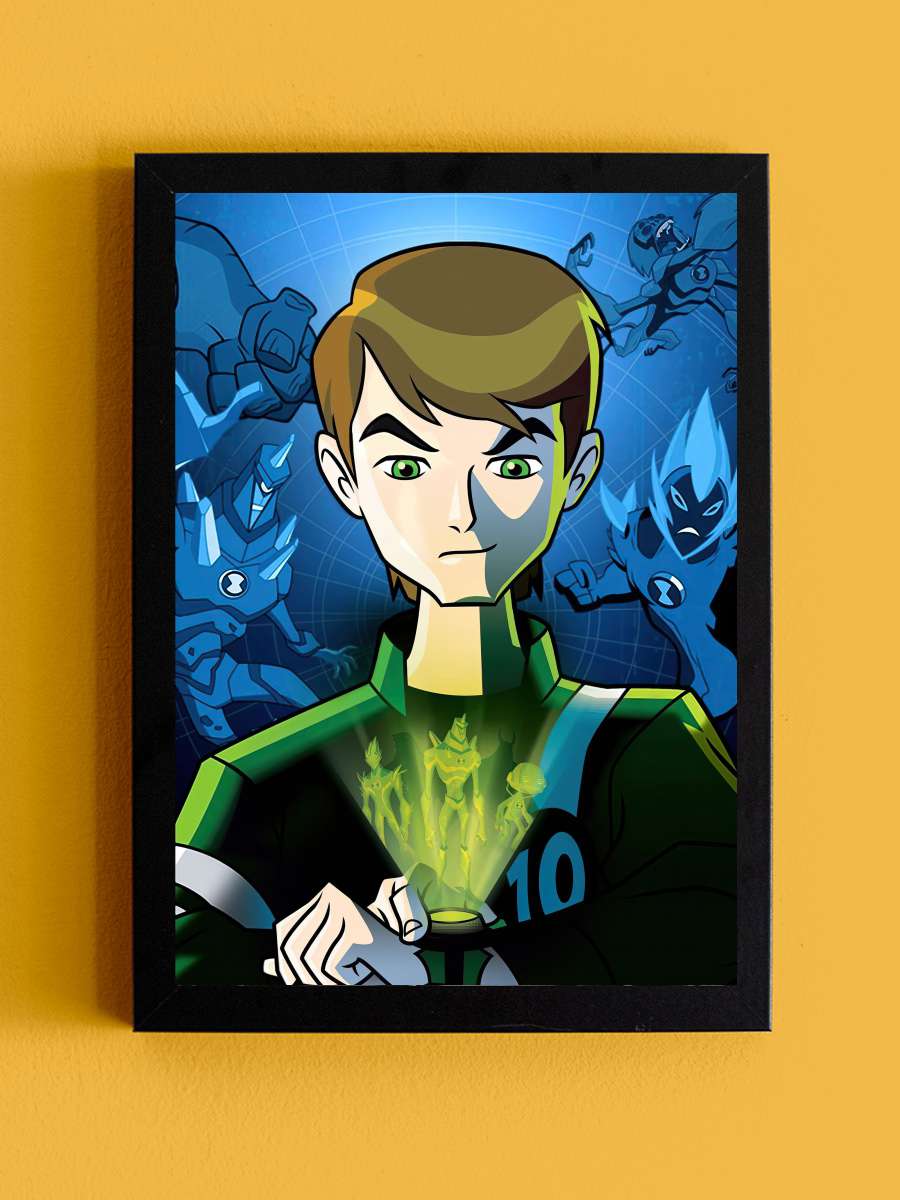 Ben 10: Alien Force Dizi Tablo Siyah Çerçeveli Dizi Poster Duvar Tablo