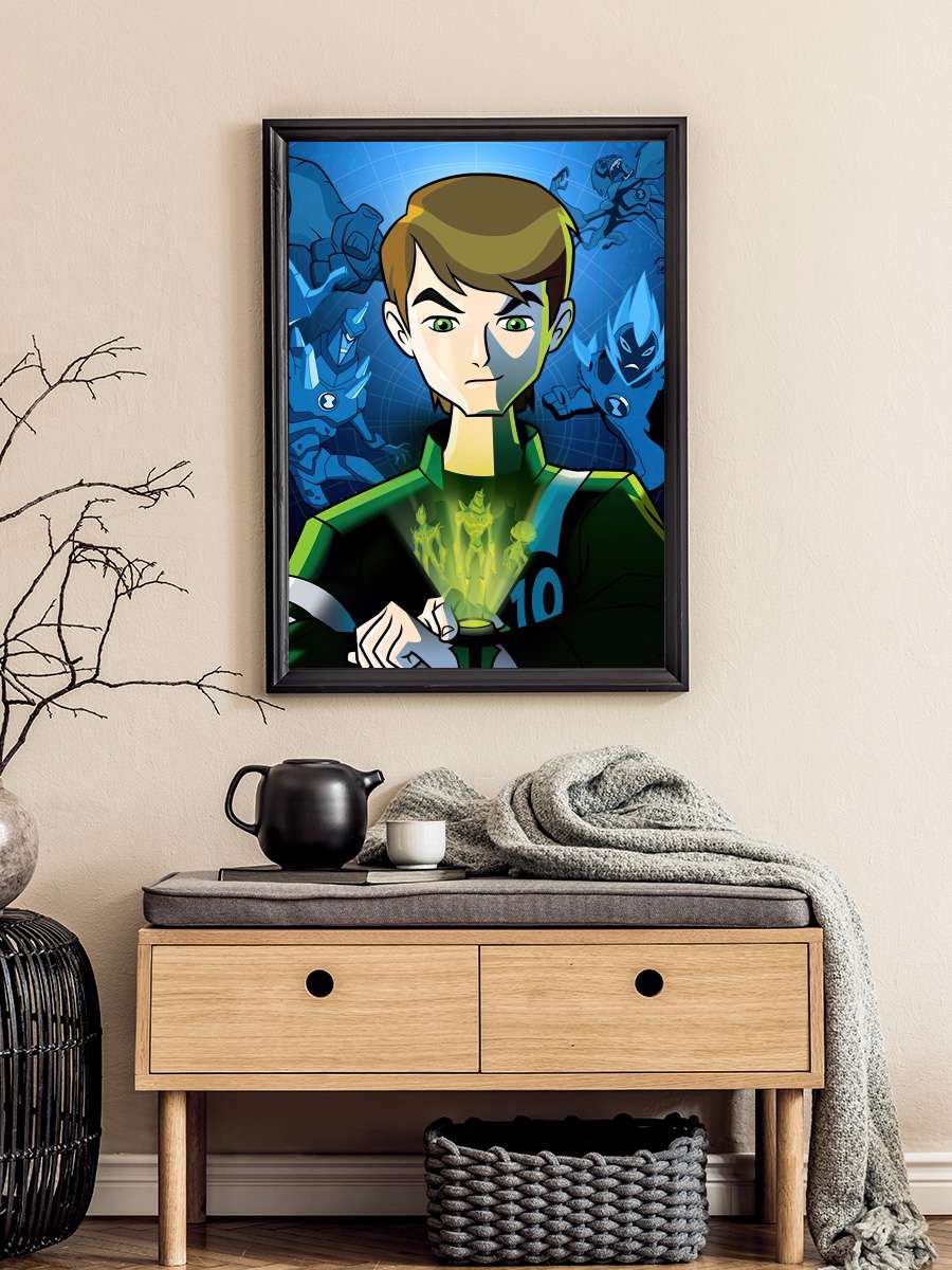 Ben 10: Alien Force Dizi Tablo Siyah Çerçeveli Dizi Poster Duvar Tablo