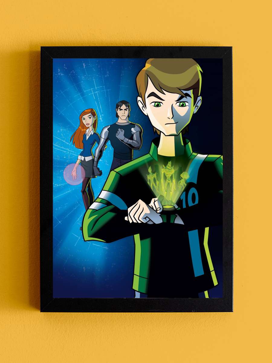 Ben 10: Alien Force Dizi Tablo Siyah Çerçeveli Dizi Poster Duvar Tablo