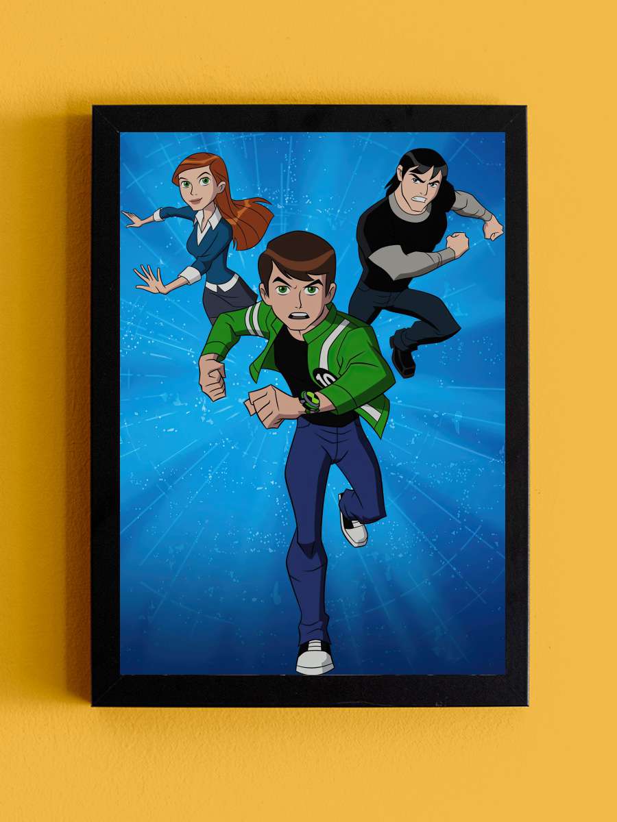 Ben 10: Alien Force Dizi Tablo Siyah Çerçeveli Dizi Poster Duvar Tablo