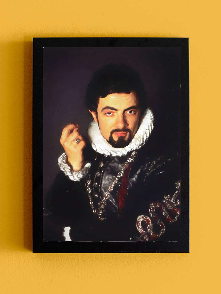 Blackadder Dizi Tablo Siyah Çerçeveli Dizi Poster Duvar Tablo