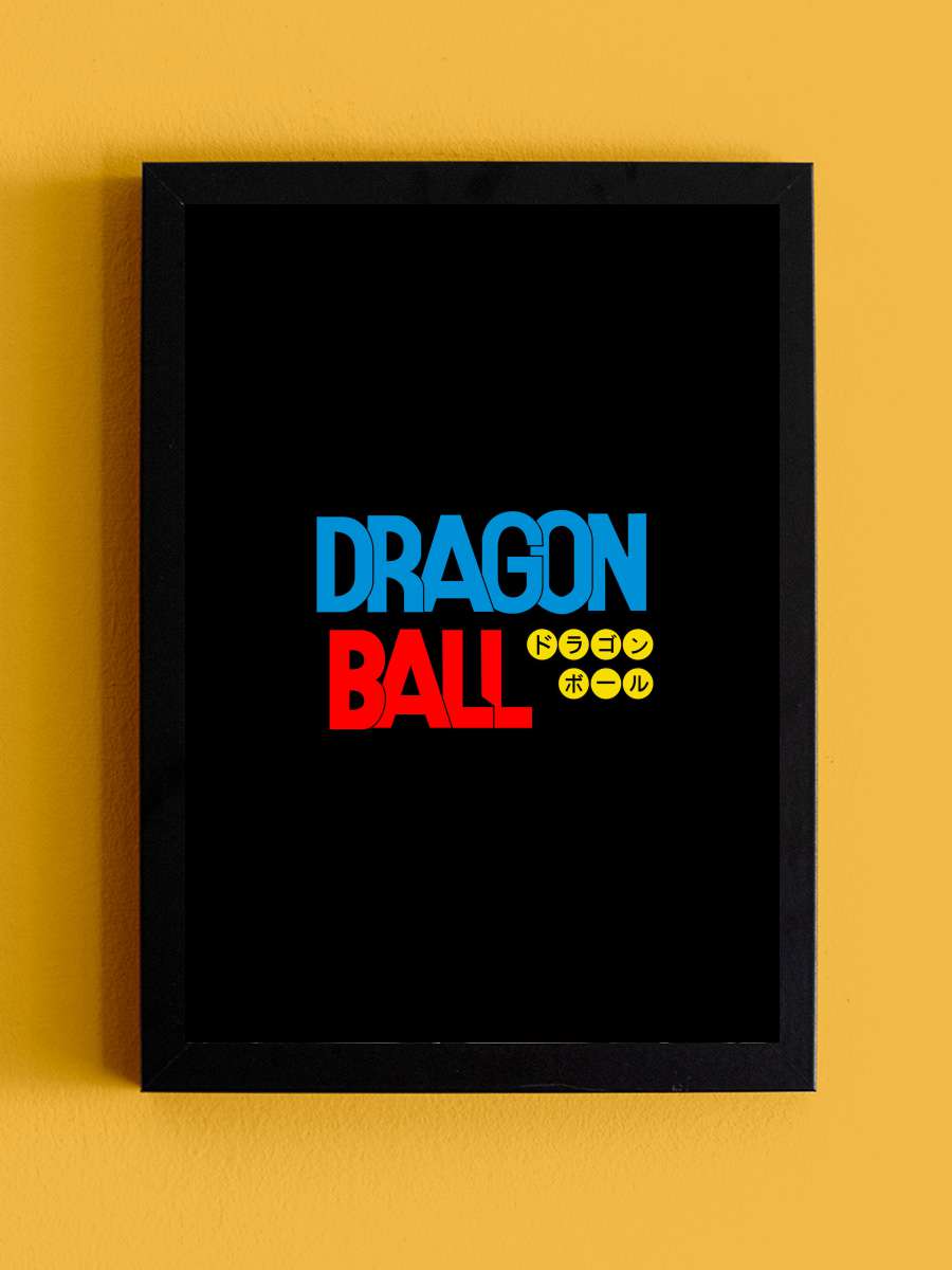 Dragon Ball - ドラゴンボール Dizi Tablo Siyah Çerçeveli Dizi Poster Duvar Tablo