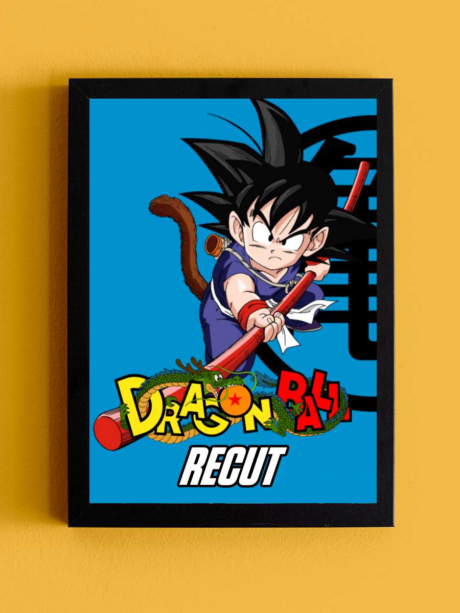 Dragon Ball - ドラゴンボール Dizi Tablo Siyah Çerçeveli Dizi Poster Duvar Tablo