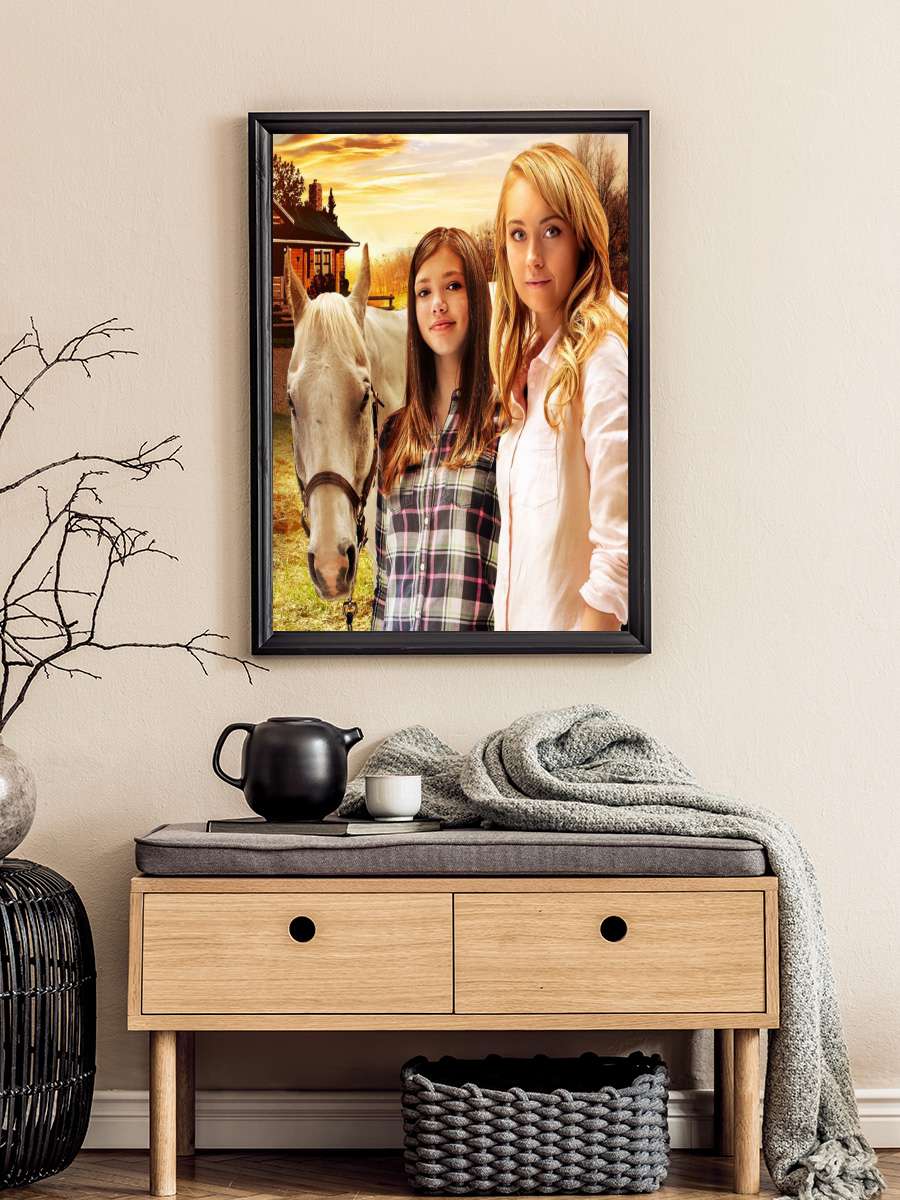 Heartland Dizi Tablo Siyah Çerçeveli Dizi Poster Duvar Tablo