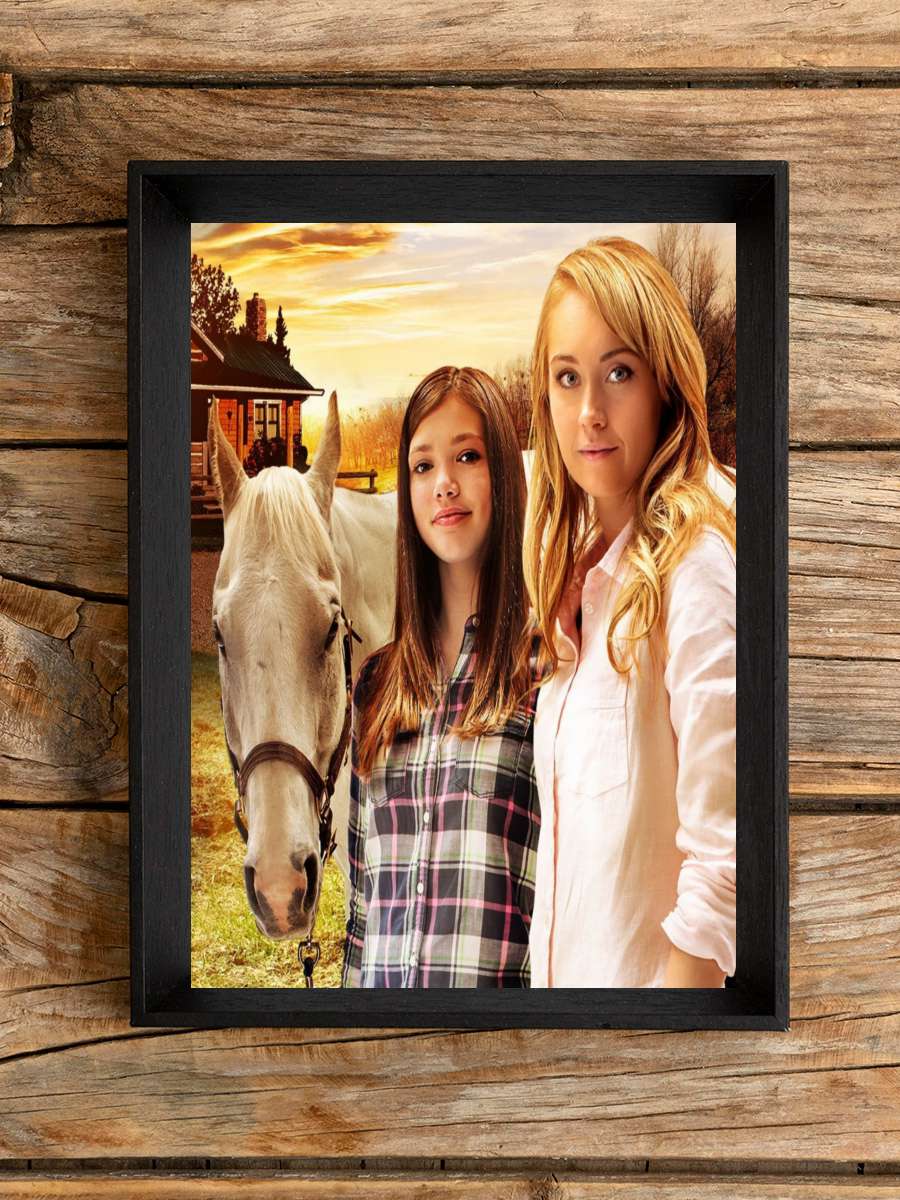 Heartland Dizi Tablo Siyah Çerçeveli Dizi Poster Duvar Tablo