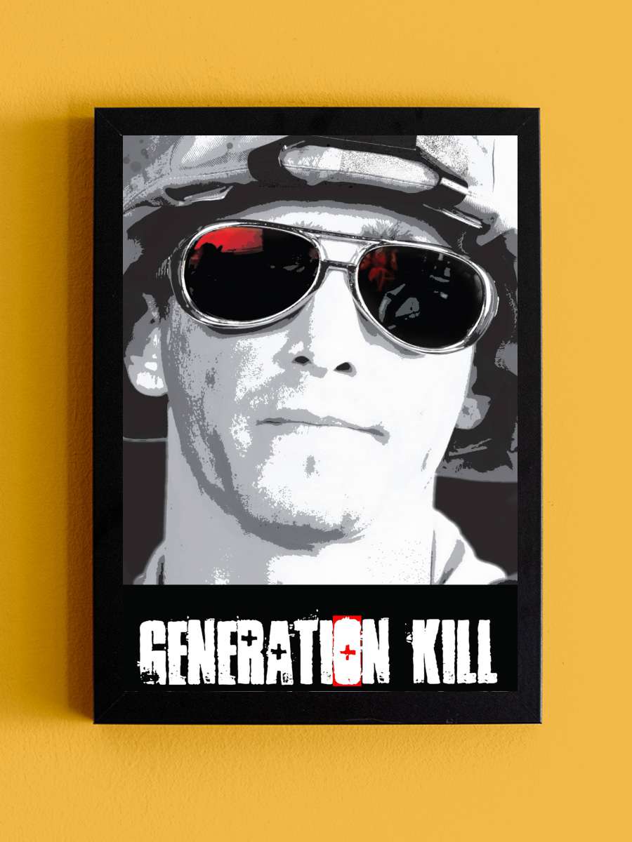 Generation Kill Dizi Tablo Siyah Çerçeveli Dizi Poster Duvar Tablo