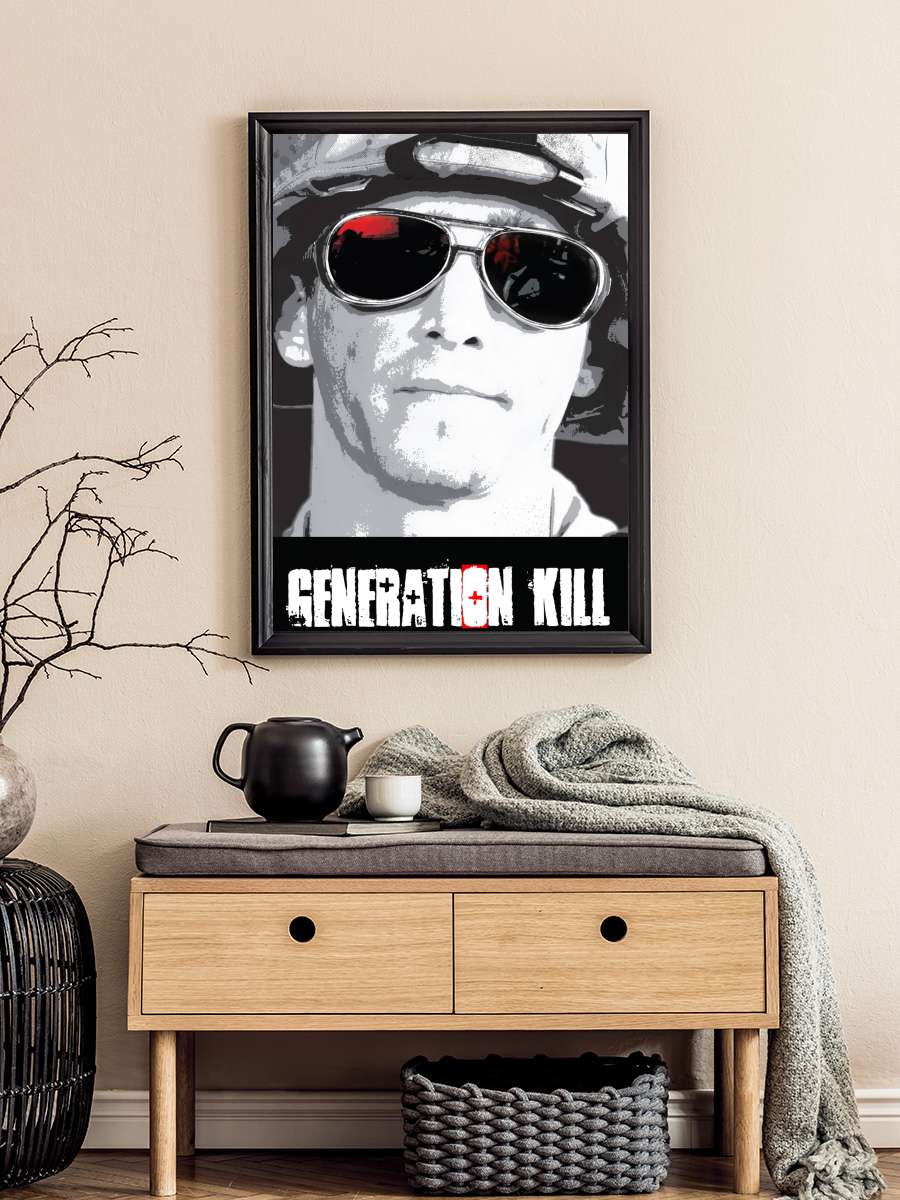 Generation Kill Dizi Tablo Siyah Çerçeveli Dizi Poster Duvar Tablo