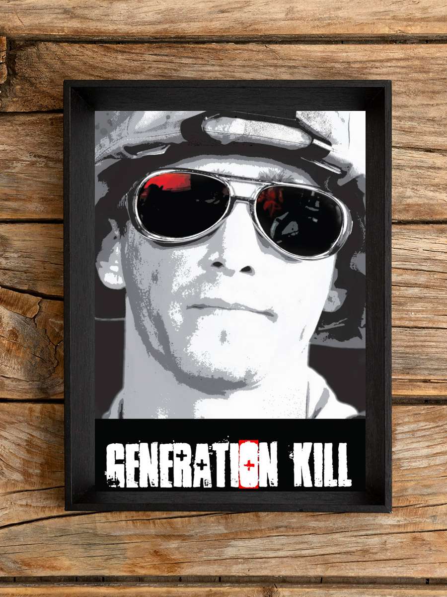 Generation Kill Dizi Tablo Siyah Çerçeveli Dizi Poster Duvar Tablo