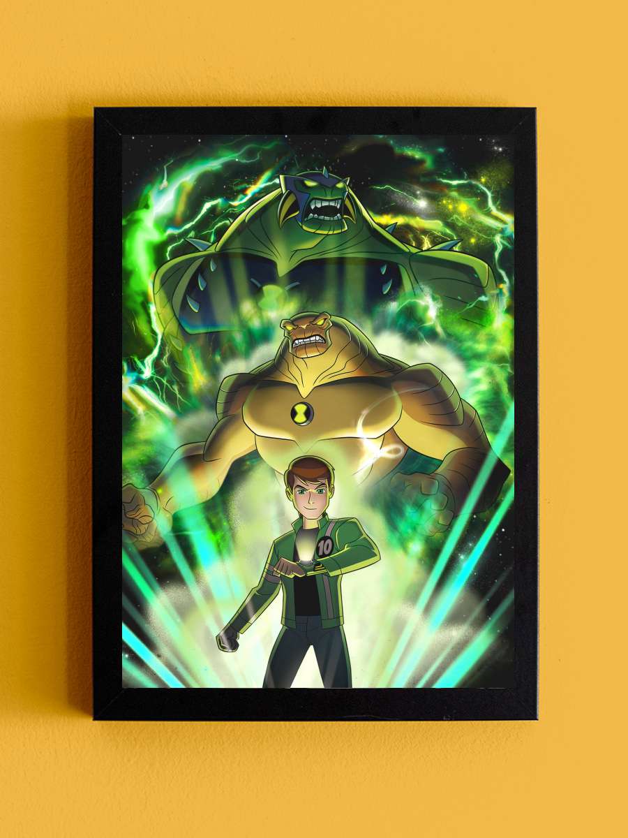 Ben 10: Ultimate Alien Dizi Tablo Siyah Çerçeveli Dizi Poster Duvar Tablo