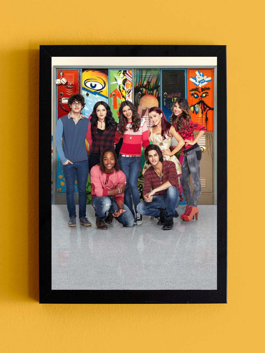 Victorious Dizi Tablo Siyah Çerçeveli Dizi Poster Duvar Tablo