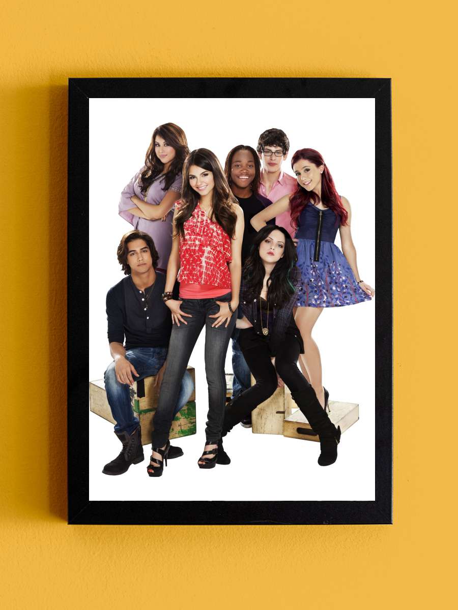 Victorious Dizi Tablo Siyah Çerçeveli Dizi Poster Duvar Tablo