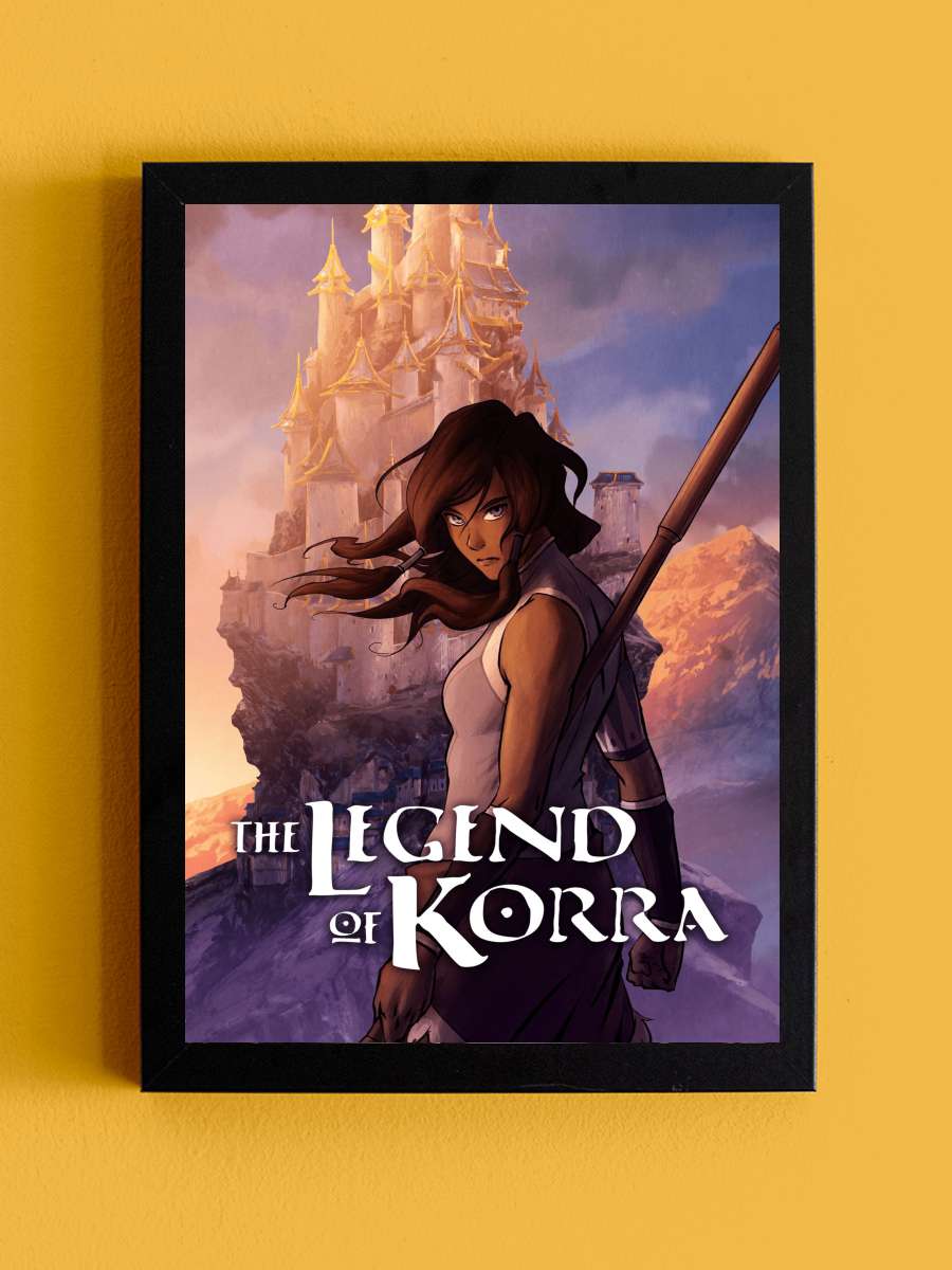 Avatar: The Legend of Korra - The Legend of Korra Dizi Tablo Siyah Çerçeveli Dizi Poster Duvar Tablo