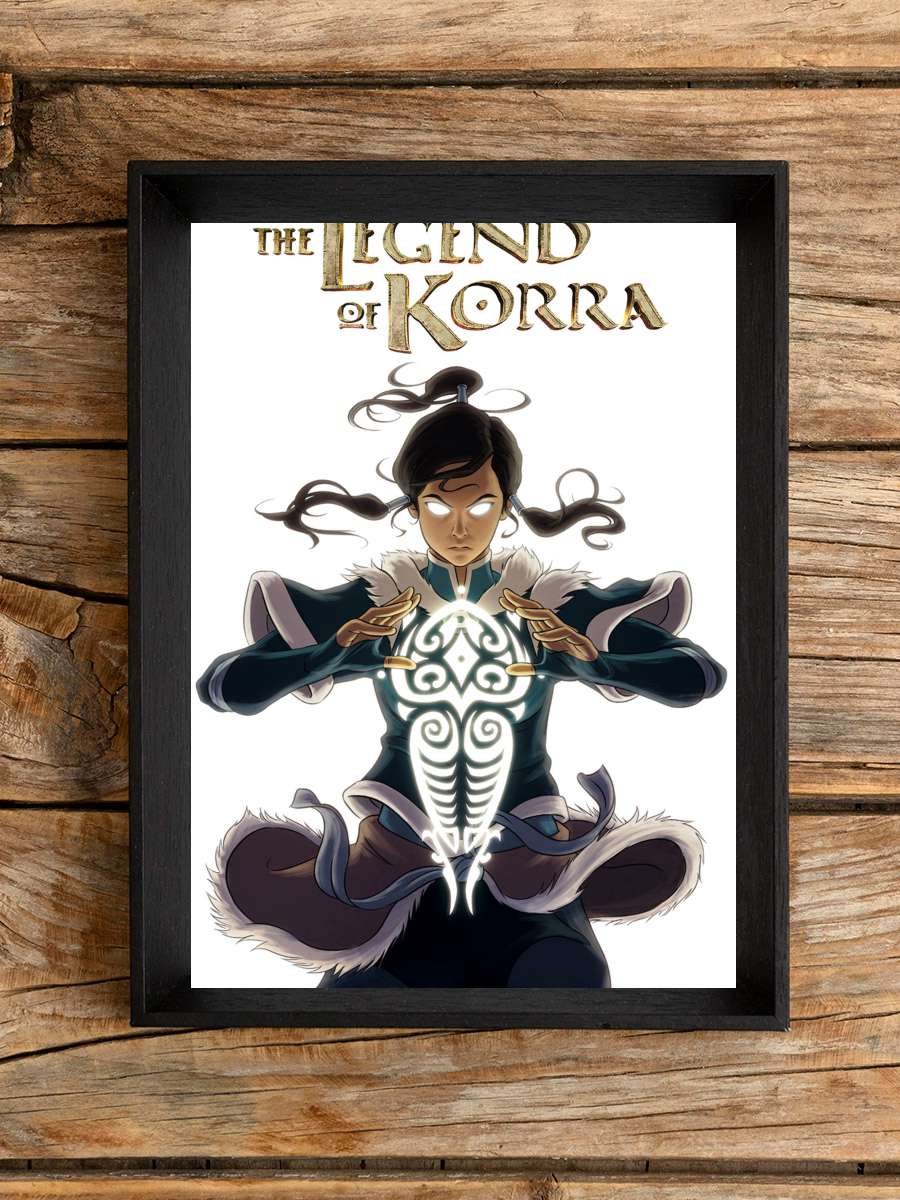 Avatar: The Legend of Korra - The Legend of Korra Dizi Tablo Siyah Çerçeveli Dizi Poster Duvar Tablo