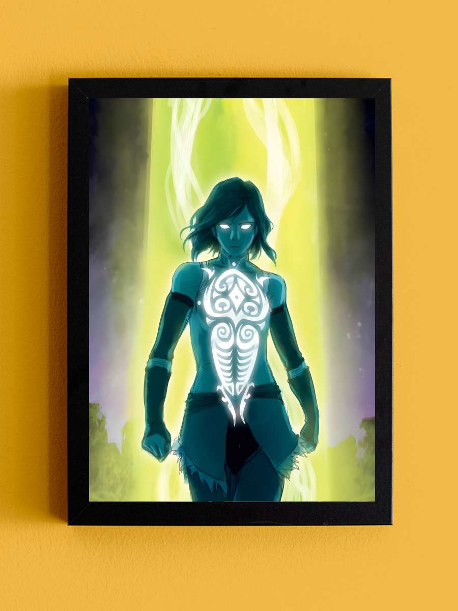 Avatar: The Legend of Korra - The Legend of Korra Dizi Tablo Siyah Çerçeveli Dizi Poster Duvar Tablo