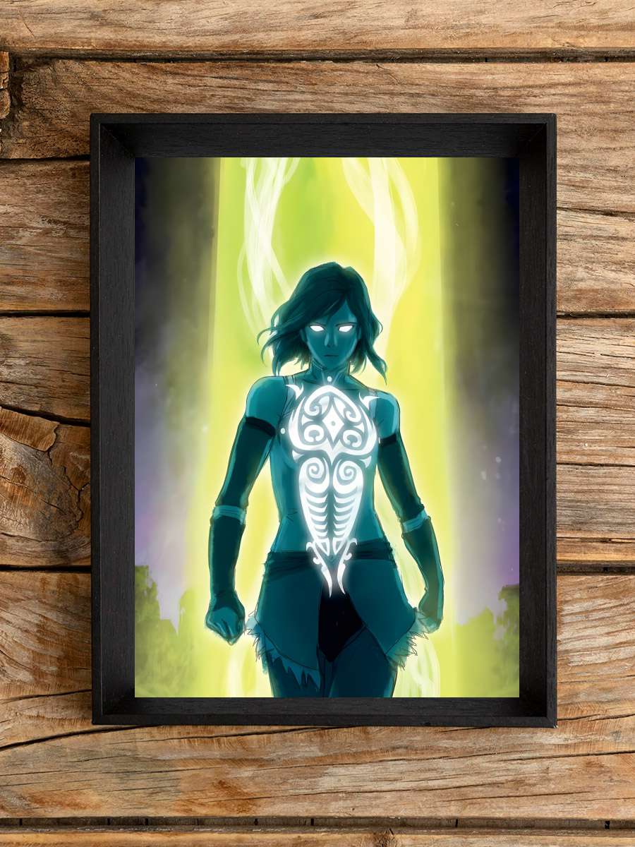 Avatar: The Legend of Korra - The Legend of Korra Dizi Tablo Siyah Çerçeveli Dizi Poster Duvar Tablo