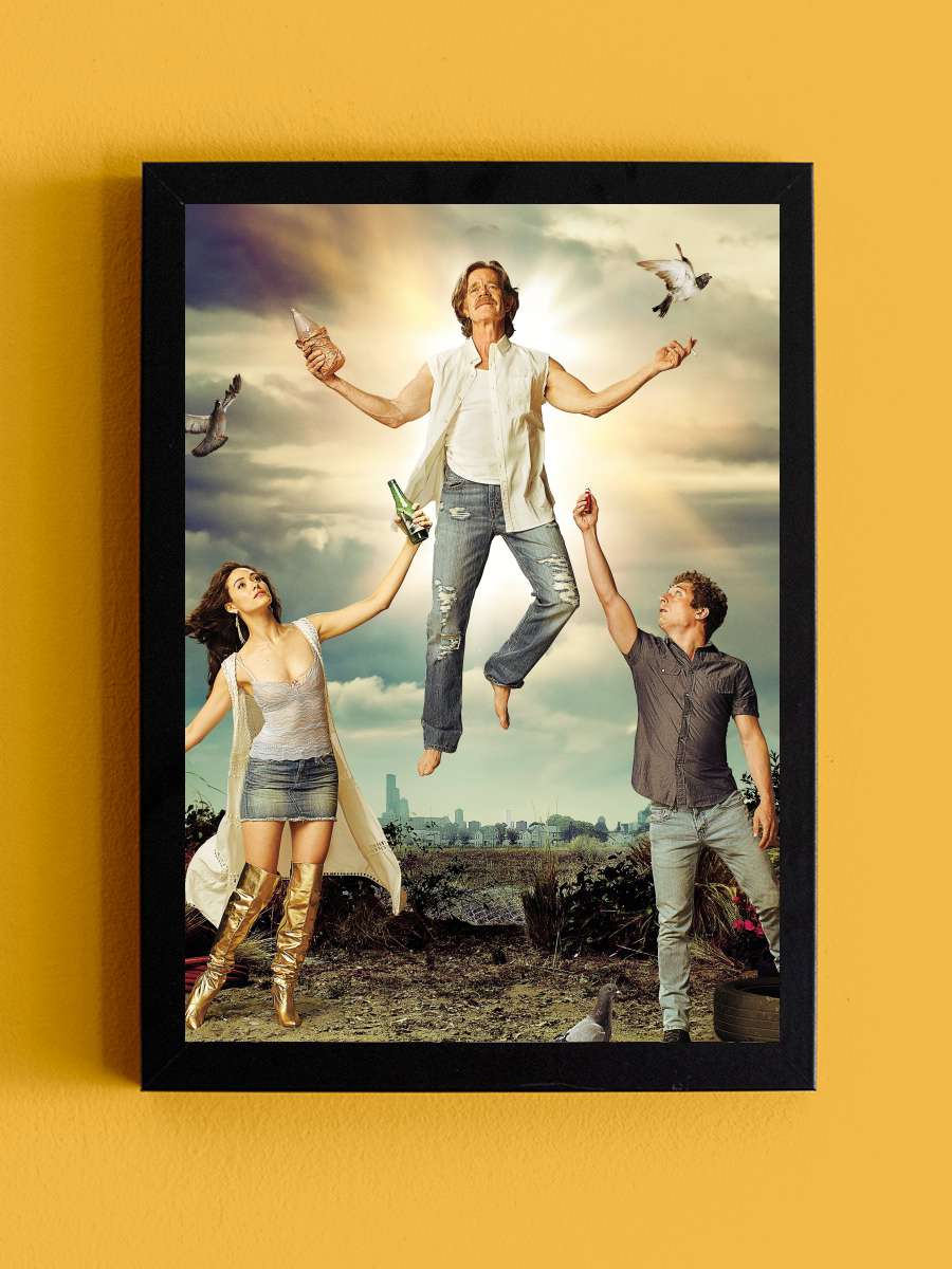 Shameless Dizi Tablo Siyah Çerçeveli Dizi Poster Duvar Tablo